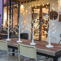 EAMBRITE Home Decorations Light Up White Birch Tree Indoor Christmas Decor by EAMBRITE