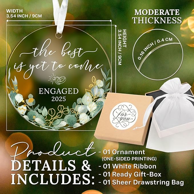 HEXMOZ Engagement Gifts for Couples - Image 5