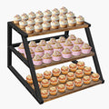 Cupcake Stand, 3 Tier Large Cupcake Stand by OugeWood