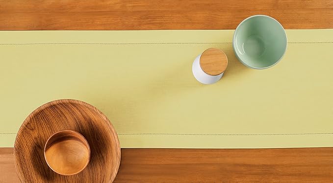 Solino Home Yellow Table Runner 36 Inches - Image 5