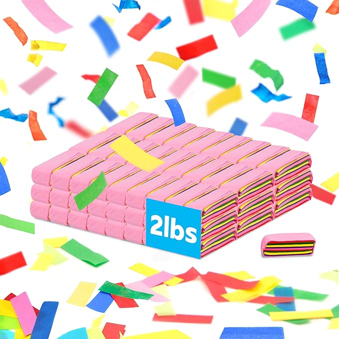 Multicolor Confetti Paper by JAPJA