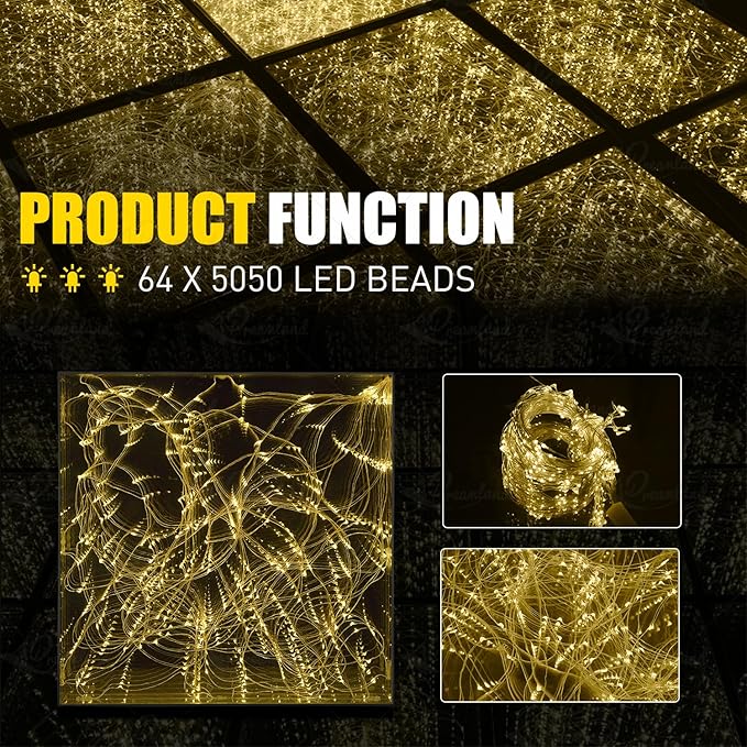 3D Mirror Gold Led Dance Floor Nightclub Decoration - Image 3
