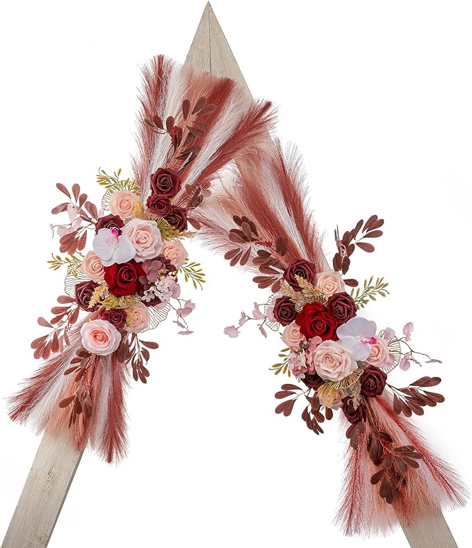 Wedding Arch Flowers, Artificial Flowers by Lisuun