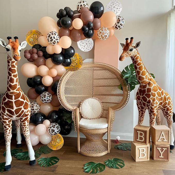 Cheetah Print Balloons, Animal Party Decorations - Image 4