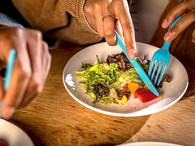 phade 100% Compostable Knives – BPI Certified Sustainable PHA Flatware - Image 2