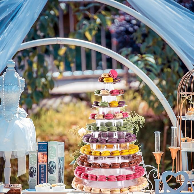 Macaron Tower Stand 10 Tier 4" - Image 4