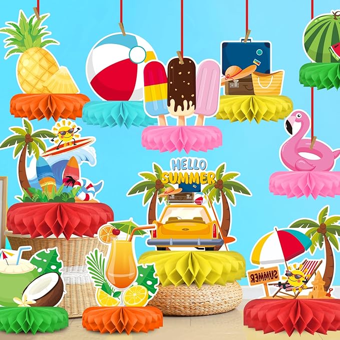 Beach Party Decorations Kit - Image 5