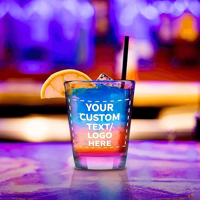 Custom Shot Glasses 1.75 oz. Set of 100, Personalized Bulk Pack - Image 8