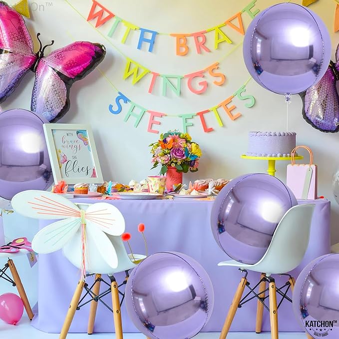 KatchOn, Big Purple Mylar Balloons - Image 6