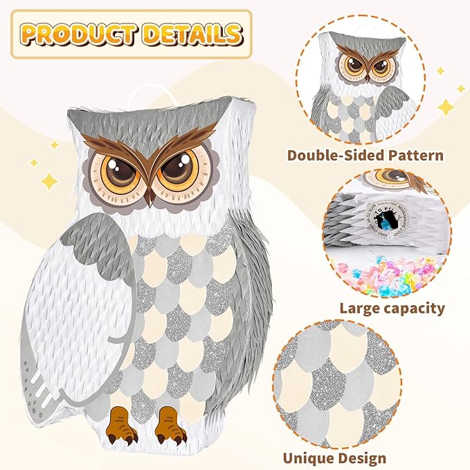 WERNNSAI Night Owl Piñata - Image 4