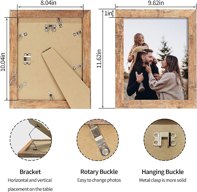 8x10 Picture Frame Set of 4 - Image 5