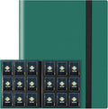 9 Pockets Card Binder for Trading Cards, Baseball Card Collection Binder by TiopLior