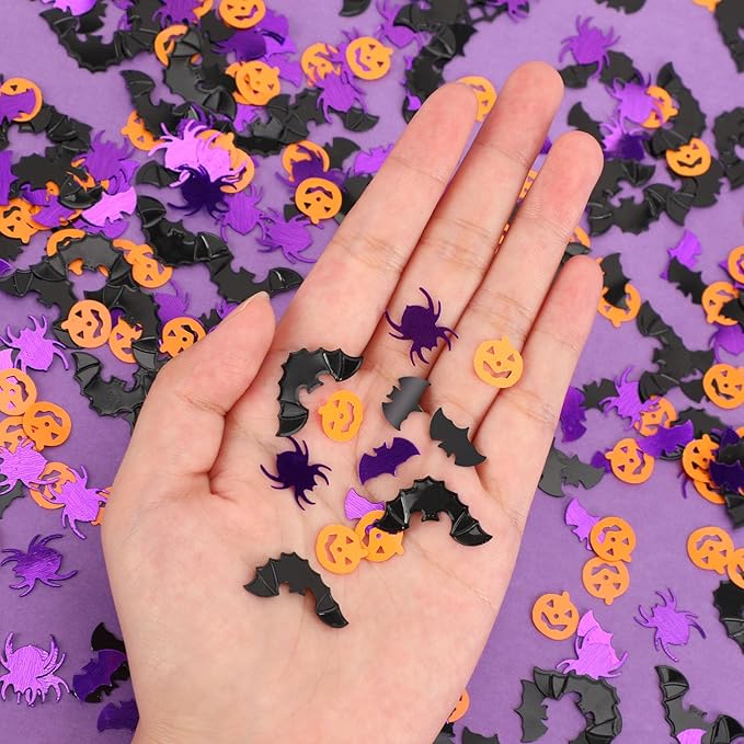MARFOREVER Halloween Confetti Glitter Table Decorations Party Scatter Table - Image 4