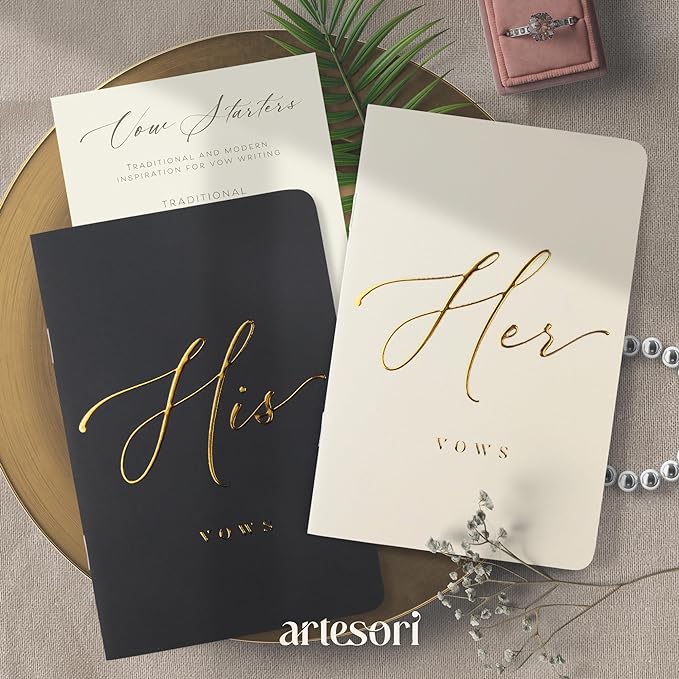 ARTESORI Premium Wedding Vow Book - Image 6