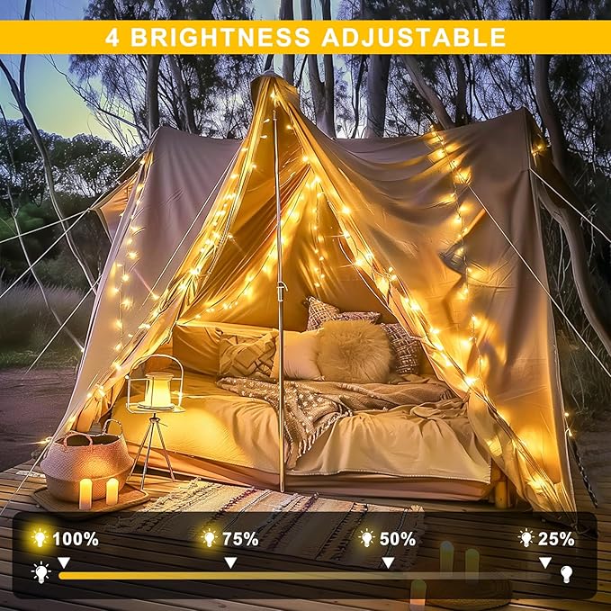 JMEXSUSS 230ft 720 LED Warm White Christmas String Lights Outdoor, Plug-in - Image 4