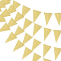 MerryNine Triangle Flag Bunting Banner, 3 Pack 30 Feet Vintage Style Pennant by MerryNine