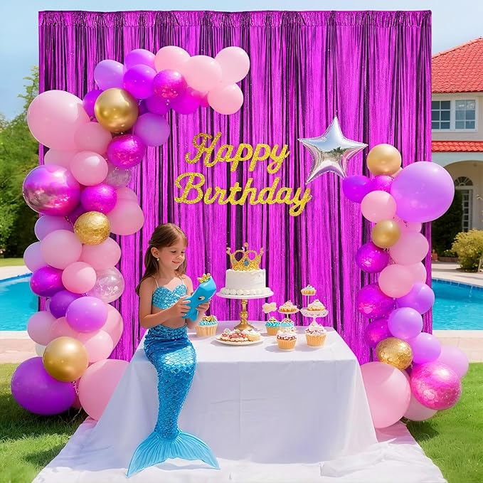 Glitter Sequin Backdrop Curtains - Image 3