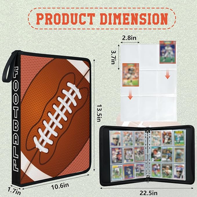 Trading Card Binder 9 Pocket - Image 3