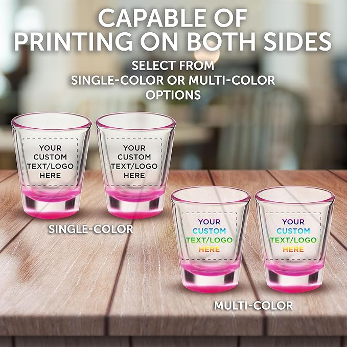 Custom Shot Glasses 1.75 oz. Set of 50, Personalized Bulk Pack - Image 6