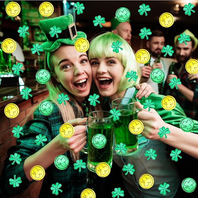MARFOREVER St. Patrick's Day Shamrock Confetti - Image 9