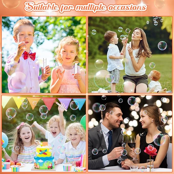 150 Pcs Bubble Wands Bulk for Wedding Party Mini Heart Wand - Image 7