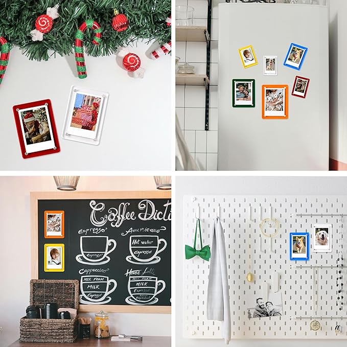 Acrylic Magnetic Refrigerator Picture Frames, 3x5 Inch Fridge Magnetic Mini - Image 6