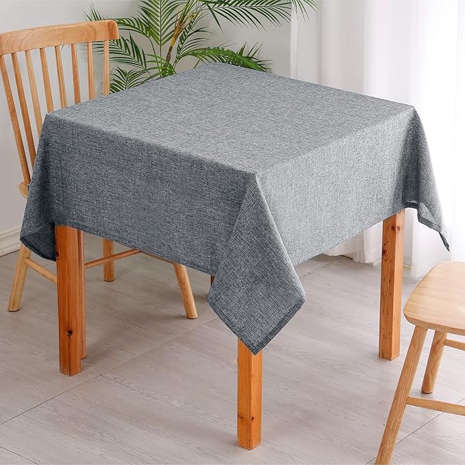 Hiasan Faux Linen Rectangle Tablecloth - Image 2