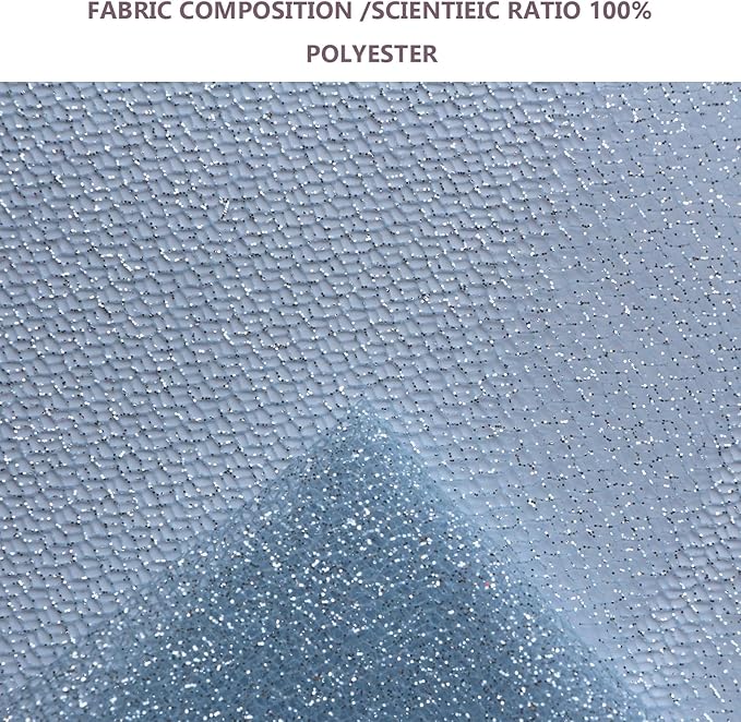 Glitter Tulle Fabric 56 Inch by 5.5 Yards Fabric Tulle Bolt - Image 4