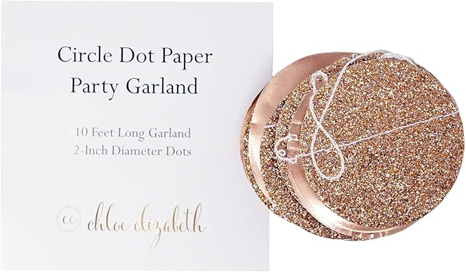 Circle Dots Paper Party Garland Streamer Backdrop - Image 4