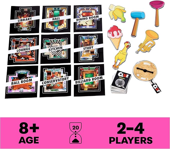Spin Master Games, Clue Giant Edition, Family Game - Image 2