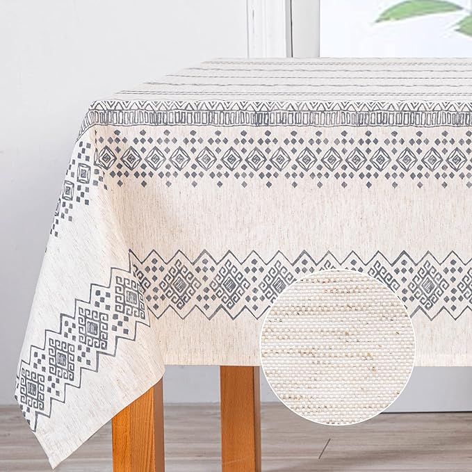 MYSKY HOME Boho Rectangle Tablecloth by MYSKYHOME