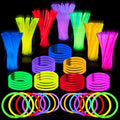 JOYIN 400 Pcs 8" Glowsticks, Halloween Supplies Pack, Bracelets Necklaces by JOYIN