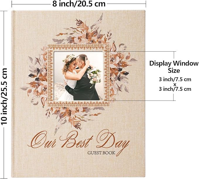 Vienrose Wedding Guest Book Polaroid Guest Book Photo GuestBook Sign in book - Image 4