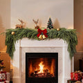 6ft Christmas Norfolk Pine Garland by Apipi