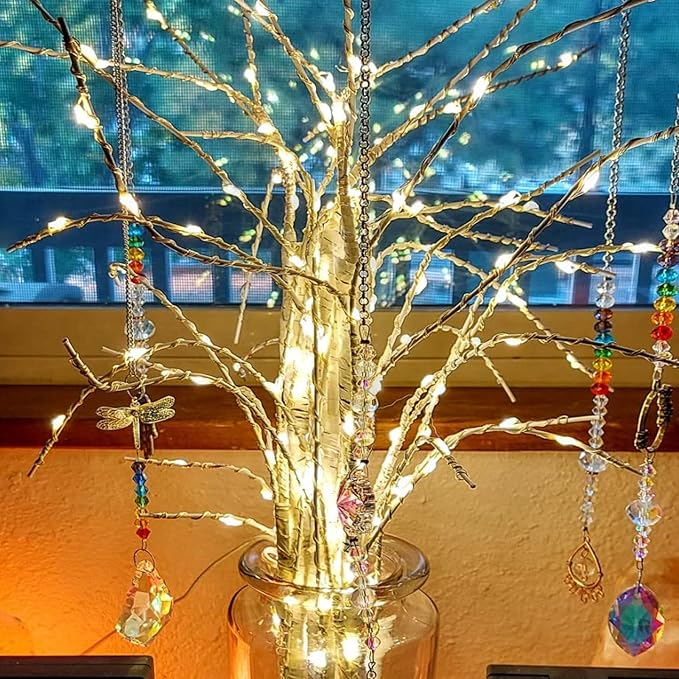 Lighted White Birch Branches - Image 7