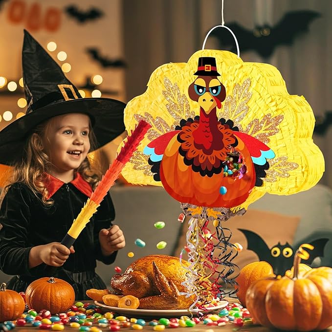 WERNNSAI Thanksgiving Turkey Pinata - Image 6