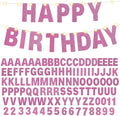 TaoBary 112 Pcs DIY Letter Custom Banner Glitter Customizable Banner Kit by TaoBary