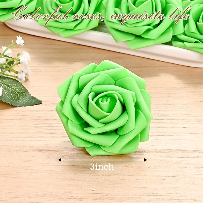 BLEUM CADE 16Pcs Artificial Flowers Fake Roses - Image 2