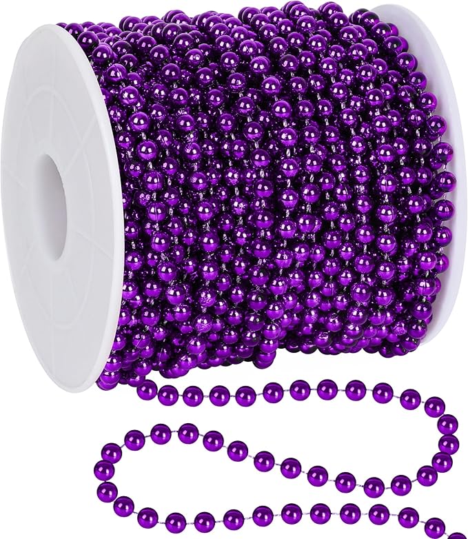100 Feet Purple Christmas Decorations by Arrowom