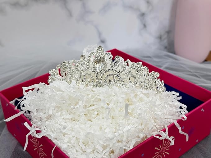 JETKONG 3 Pcs Bachelorette Party Decorations Bridal Shower Crown, Bride to Be - Image 5