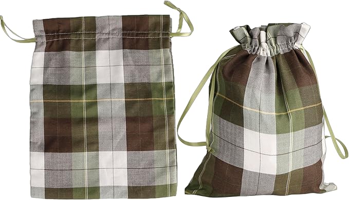 Large Fall Burlap Bags with Drawstrings - Image 8