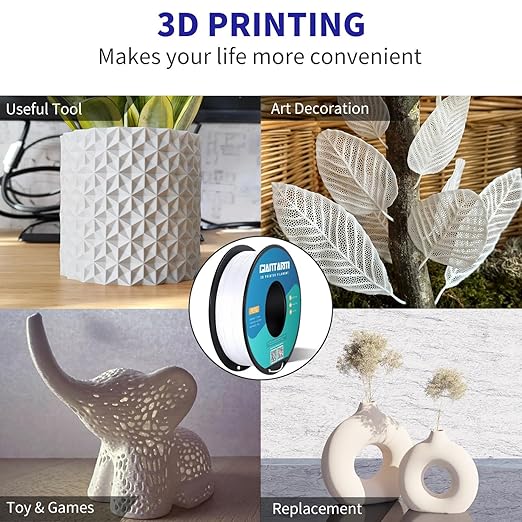 GIANTARM 3D Printer Filament, 1Kg Spool, 1.75mm Dimension Accuracy +/- 0.03mm - Image 4