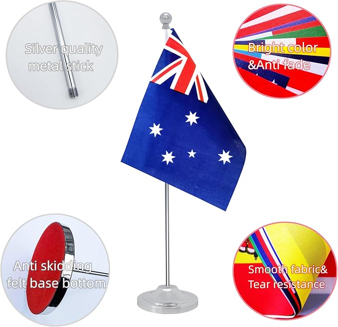 Australia Desk Flag, Australian Table Office Flag - Image 3