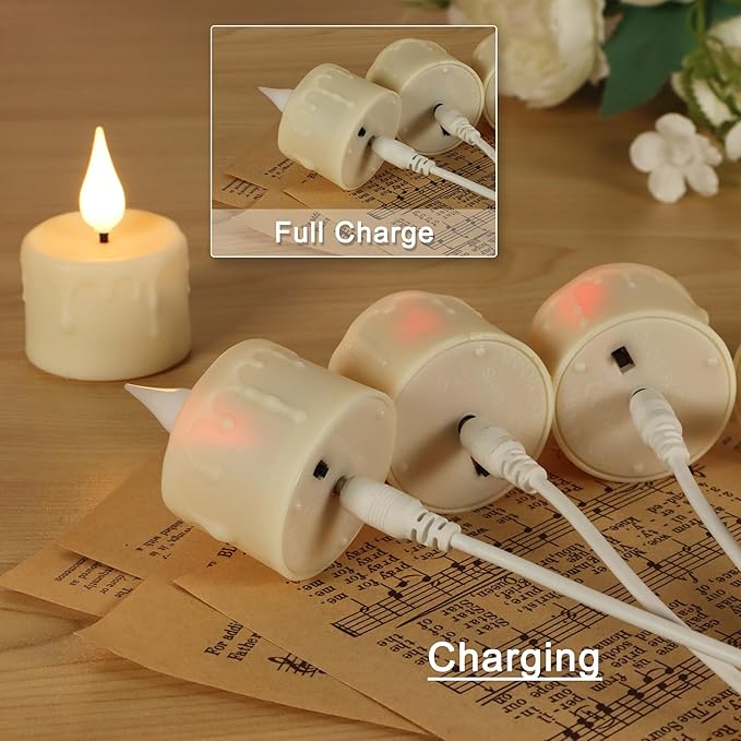 FREEPOWER Rechargeable Flameless Tea Lights - Image 3