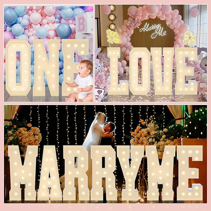 4FT Marquee Plastic Letters G - Image 6