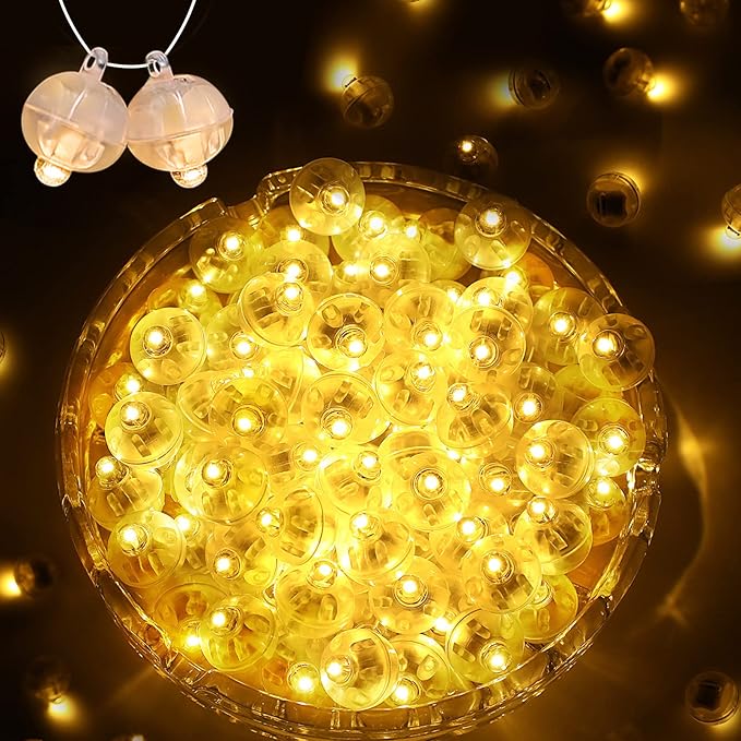 50PCs Mini Led Lights, Flash Led Balloons Light by ZGWJ