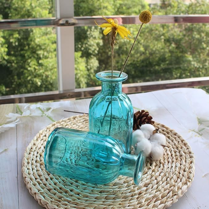 6 Sets Glass Bud Vase Small Vases - Image 6