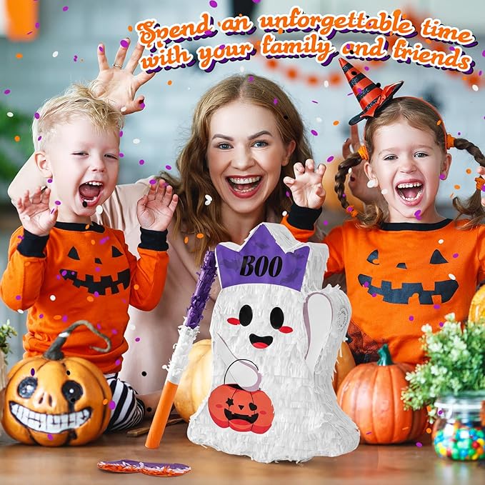 VINTS Halloween Piñata, Cute Ghost Piñata - Image 8