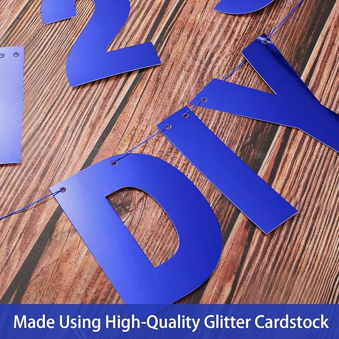 TaoBary 112 Pcs DIY Letter Custom Banner Glitter Customizable Banner Kit - Image 4