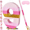 PCFING 20 Inch Number 9 Piñata Pink Gold by PCFING